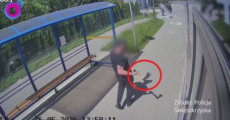 38-latek przyszedł z siekierą. Wszystko się nagrało