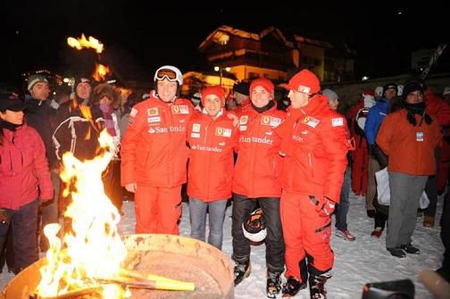 Impreza integracyjna w stylu Ferrari