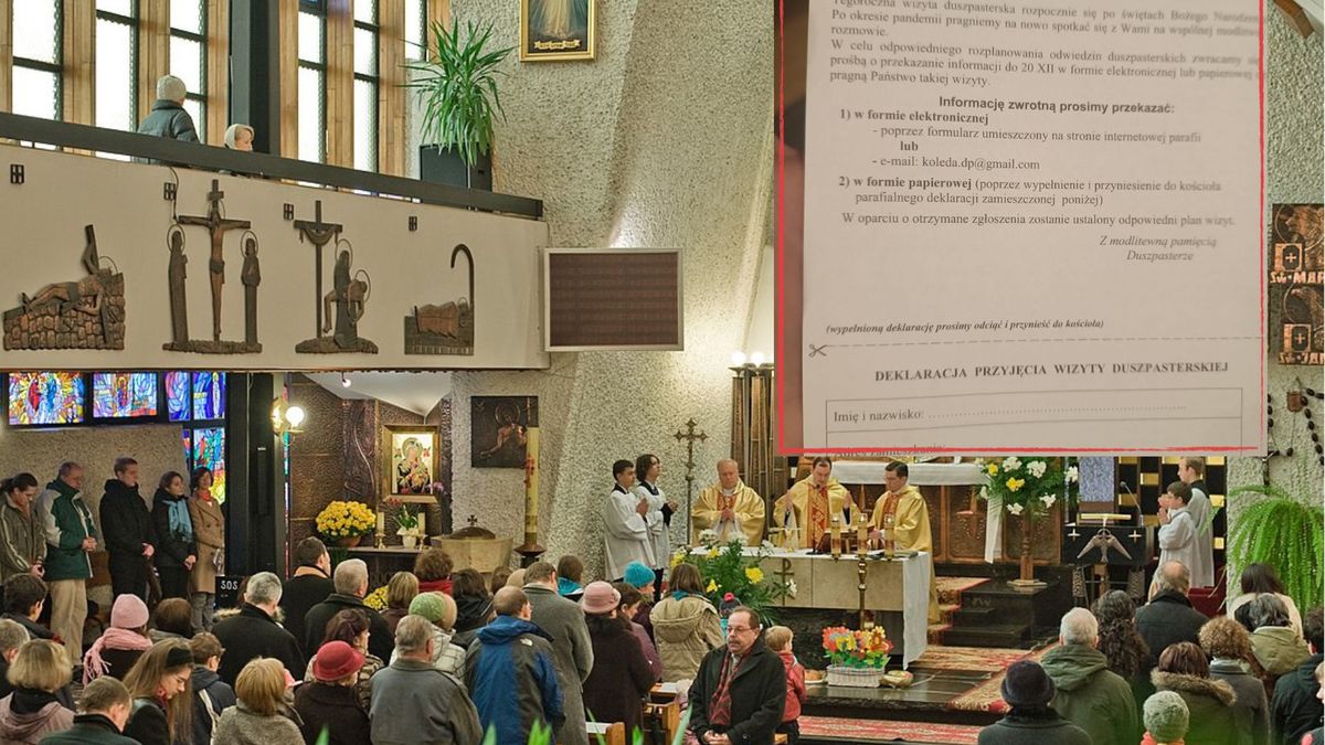 Parafia rzymskokatolicka pw. Pana Jezusa Dobrego Pasterza wysyła zawiadomienia o kolędzie