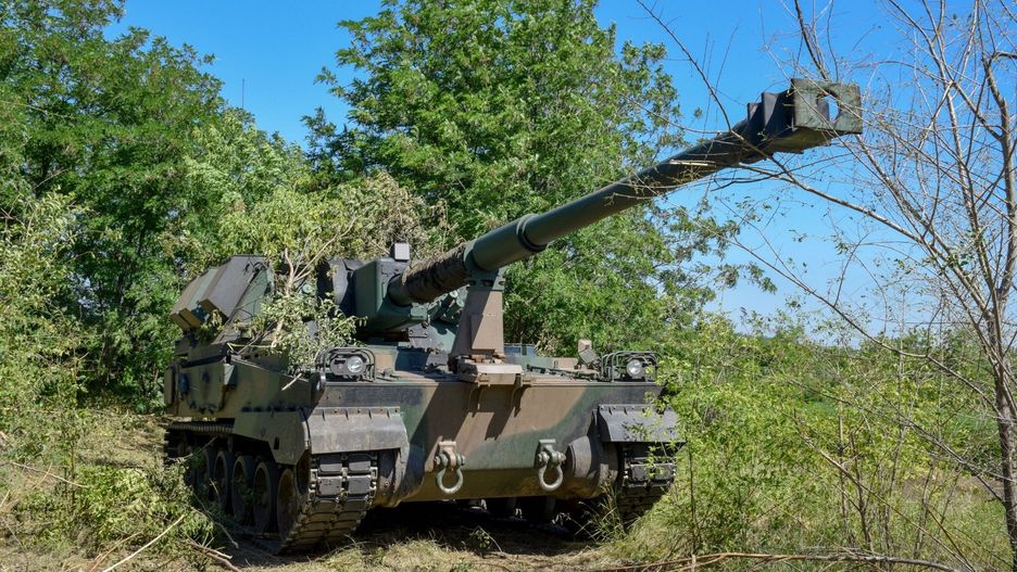 Polskie Kraby strzelają w Ukrainie nietypową amunicją