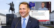 Sikorski nabrał TVN i TVP. Media uwierzyły w żart ministra