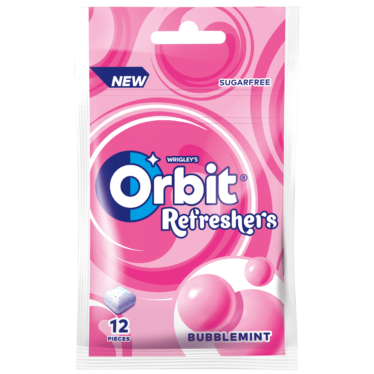 Orbit® Refreshers Bubblemint
Gramatura: 26 g