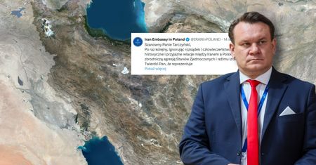 Ostra riposta ambasady Iranu. Poszło o wpis Tarczyńskiego
