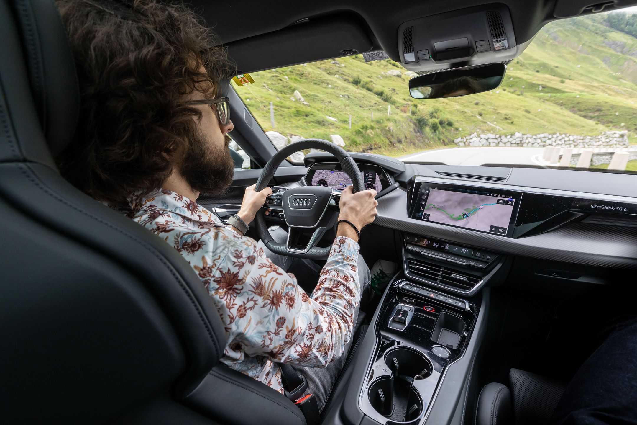 Na tej trasie e-tron GT obronił swoją nazwę