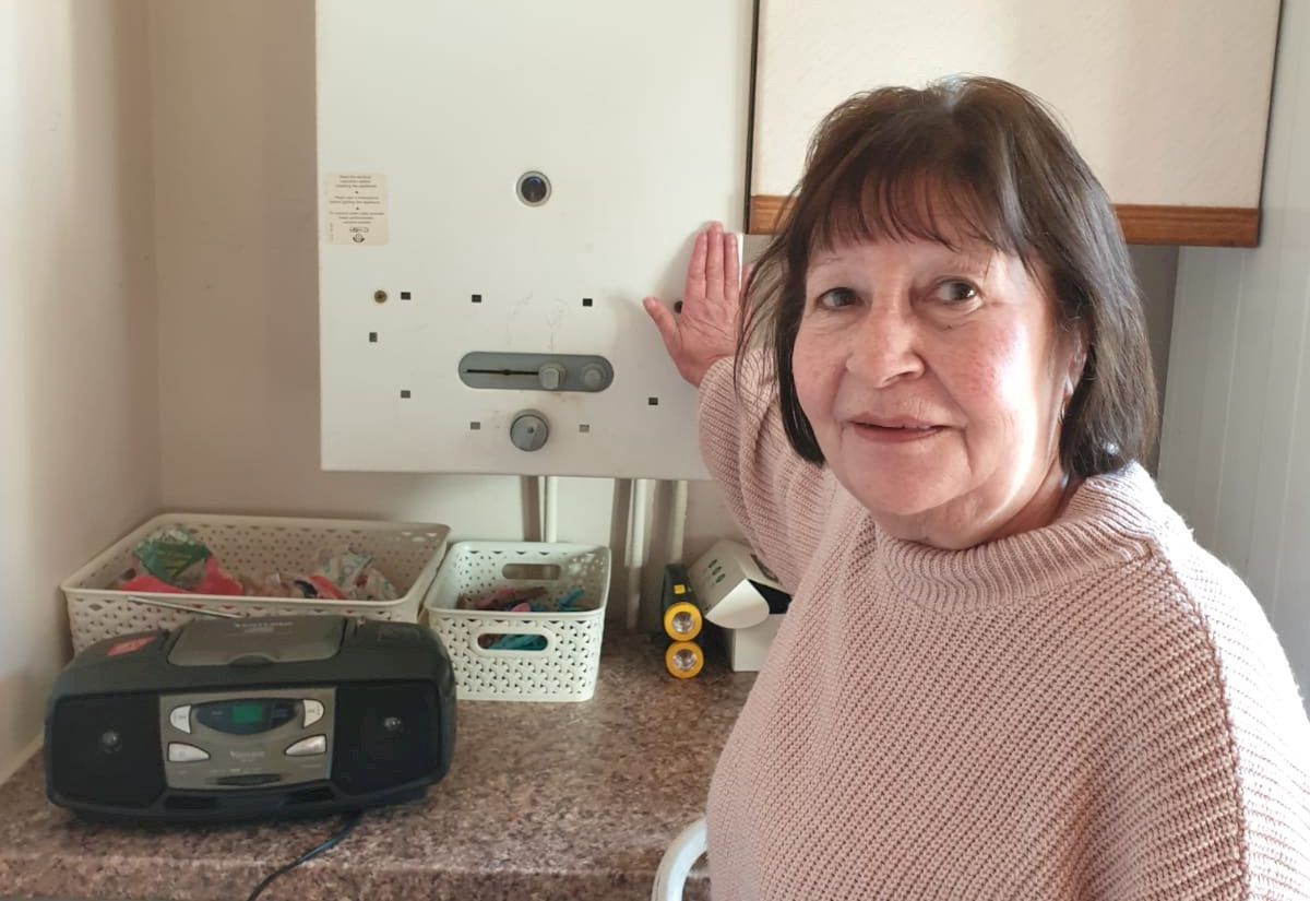 Jedna z osób korzystających z usług firmy Depher