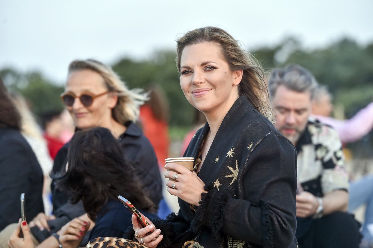 Aleksandra Kwaśniewska podczas jednego z eventów (AKPA)