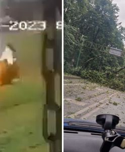 Zrobiło się groźnie. Potężne burze nad Polską. Nagrania w sieci