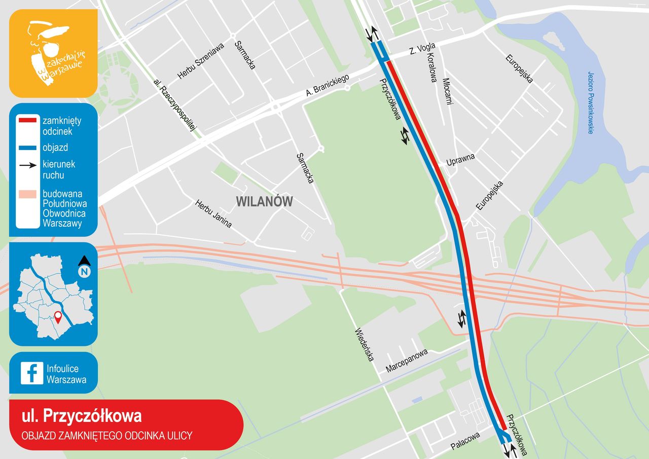 Warszawa. Mieszkańców stolicy czekają spore utrudnienia na drogach