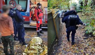 Sopot. Policjanci znosili pijane nastolatki ze wzgórza