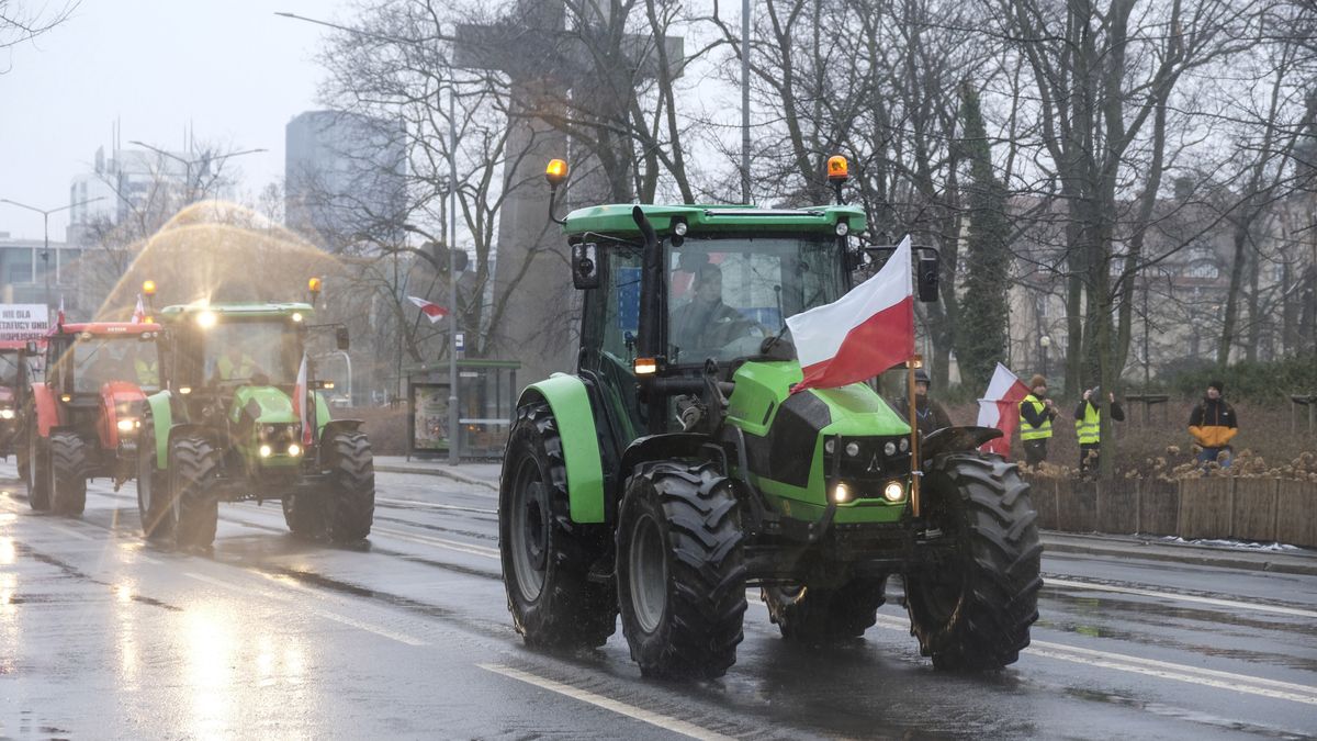 Protesty rolników — zdjęcia archiwalne