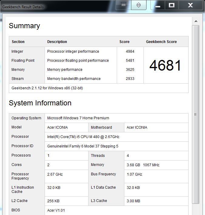 Acer Iconia Touchbook - dwuekranowiec w akcji [test cz. 2] 10