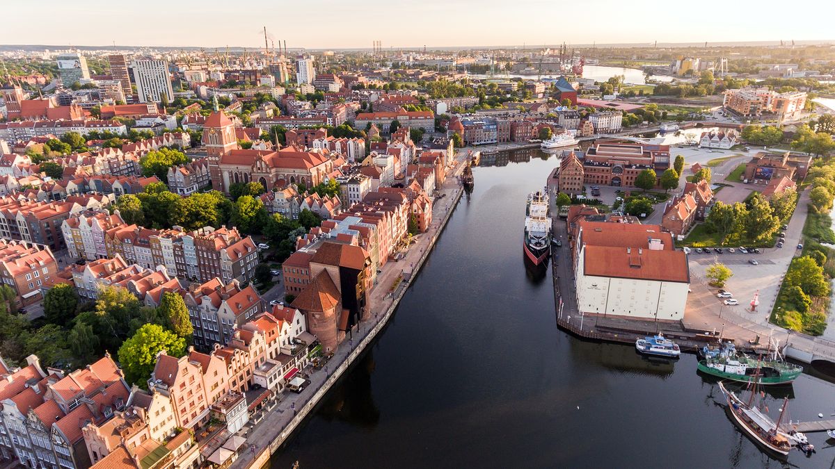 Gdańsk z lotu ptaka