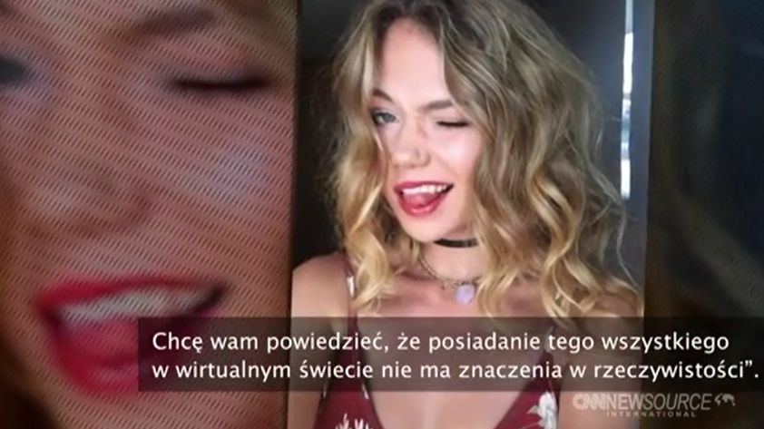 Młoda modelka skasowała swoje konto na instagramie 