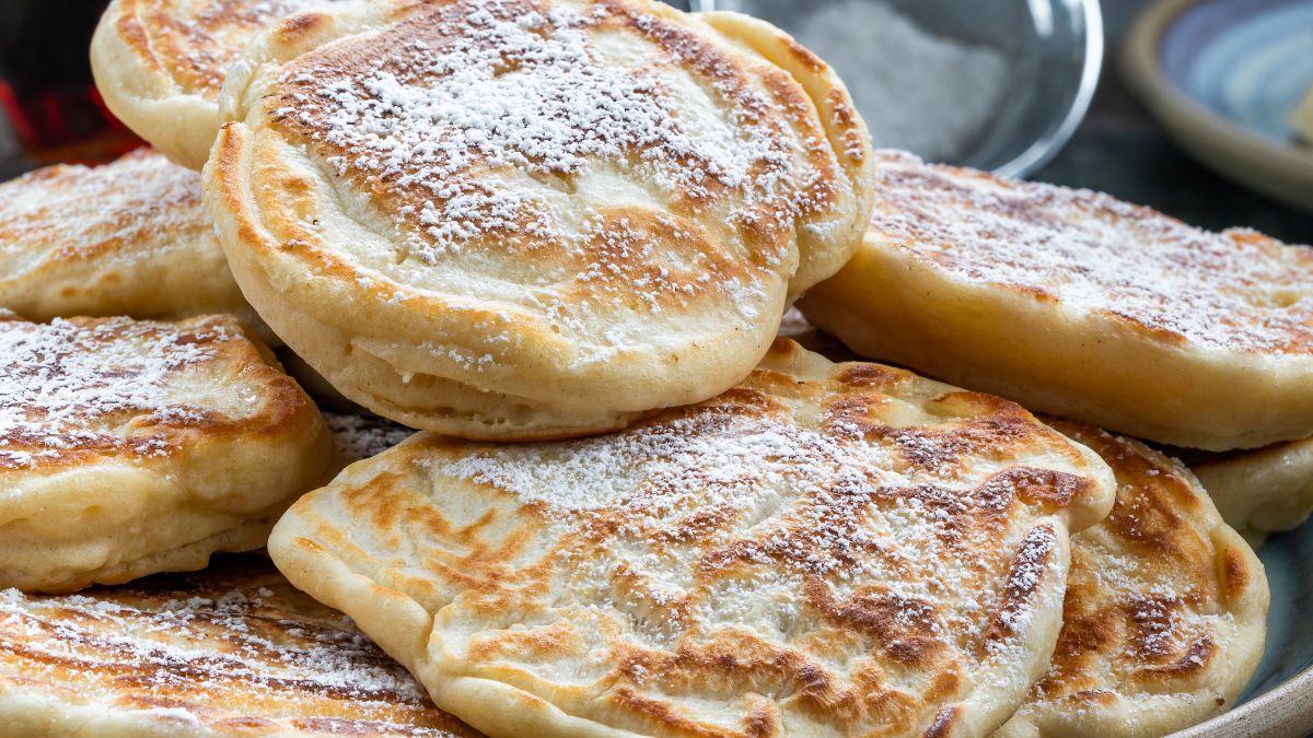 Puszyste racuchy bez grama drożdży