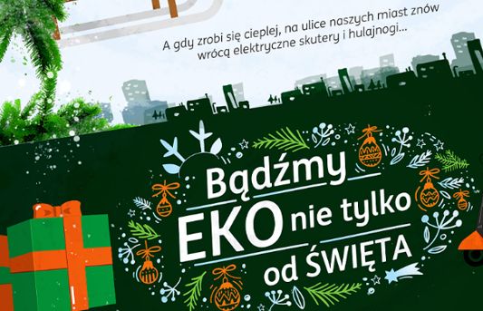 Katarzyna Mecinski i Tomek Czajkowski w kampanii „Szczęśliwego nowego bycia eko” ING Banku Śląskiego
