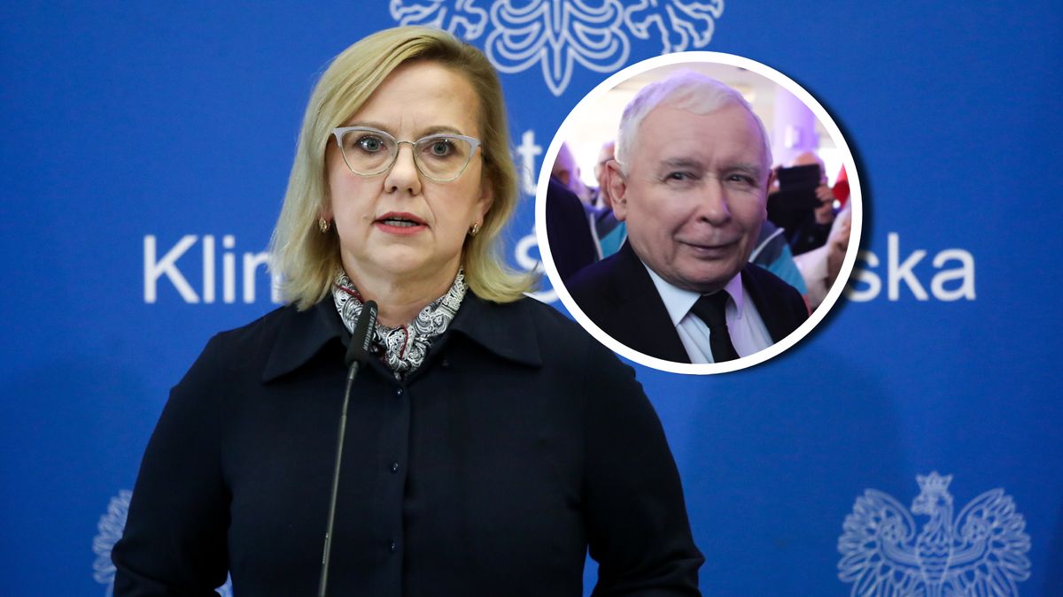Minister klimatu Anna Moskwa prostuje słowa prezesa PiS Jarosława Kaczyńskiego o tym, czym można palić w piecach