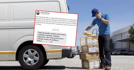 Dostałeś takiego SMS-a od "kuriera"? Mogą Ci wyczyścić konto