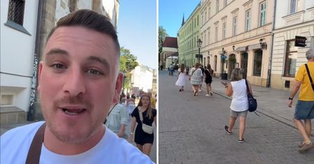 Irlandczyk przyleciał do Krakowa. Nagrał, jak wyglądają ulice. "Czy widzieliście?"