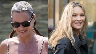51-letnia Kate Moss zachwyca w panterkowym bikini podczas rodzinnych wakacji na Ibizie