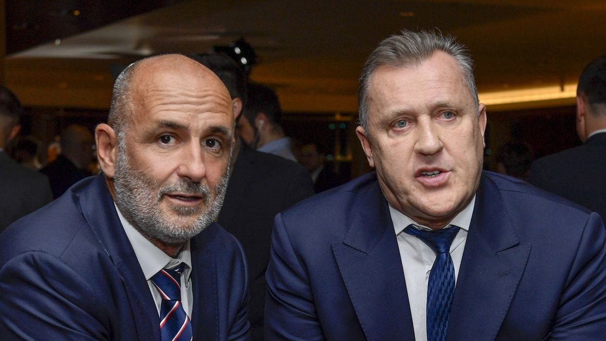 Michał Probierz i Cezary Kulesza