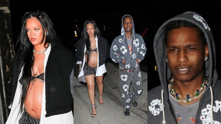 Rihanna i ASAP Rocky idą na kolację