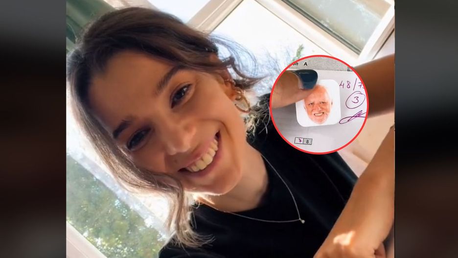 Pokazała, jak ocenia sprawdziany. Uczniowie zachwyceni