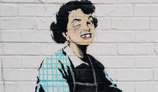 Banksy z mocnym przesłaniem na walentynki. Przedstawia przemoc domową