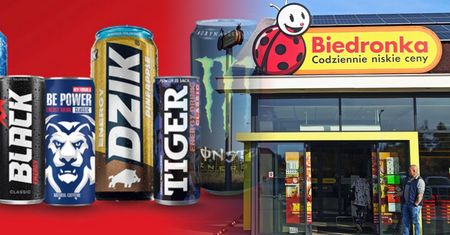 Napoje energetyzujące gratis. Tylko w niedzielę handlową w Biedronce