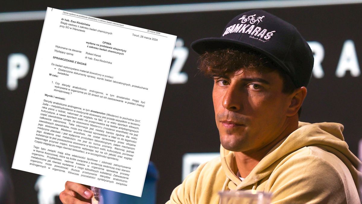 Robert Karaś publikuje dowód na poparcie jego słów