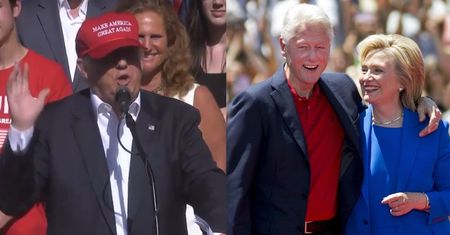 Donald Trump: "Nikt nie wykorzystywał kobiet bardziej niż Bill Clinton!"