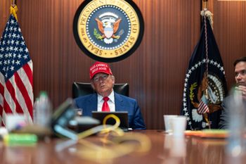 Trump zabrał głos po odwecie i ataku Iranu