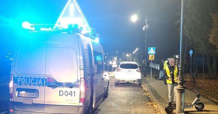 17-latek zderzył się z Fordem. Hulajnoga mogła osiągać 89 km/h