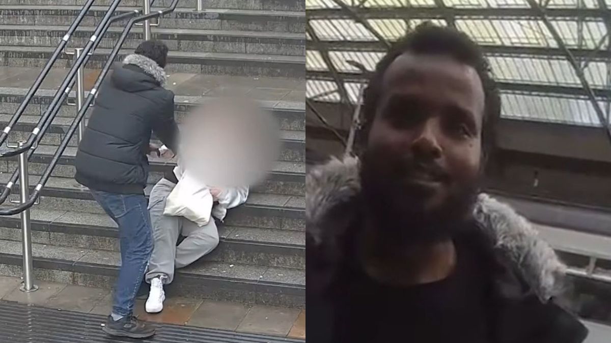 Chciał porwać 19-latkę. Nagranie z Liverpoolu