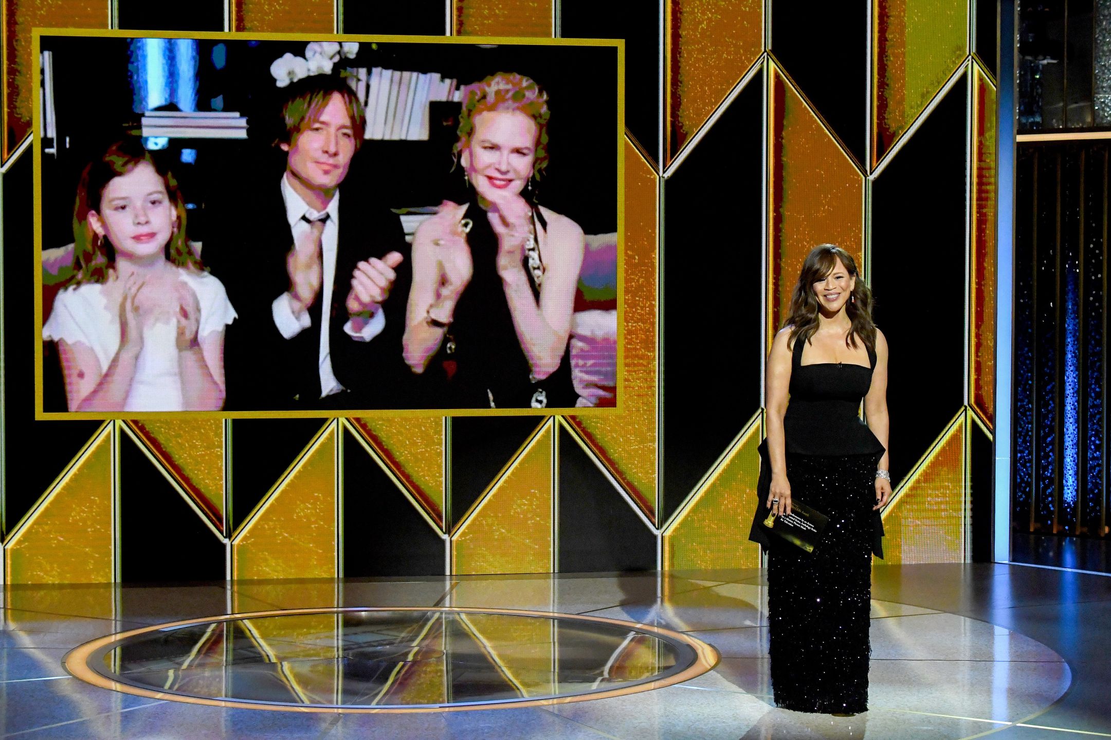 Nicole Kidman z rodziną