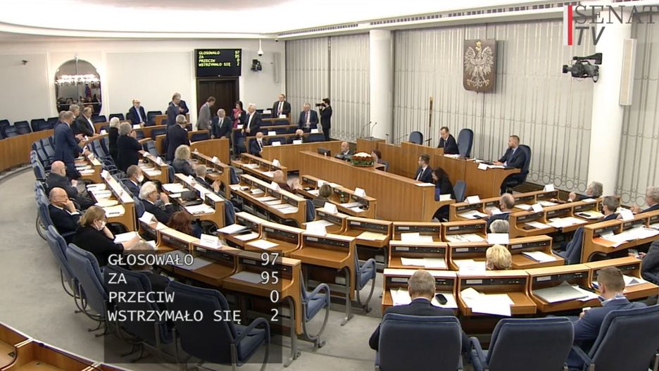 Nowym marszałkiem Senatu został Marek Pęk (Prawo i Sprawiedliwość)