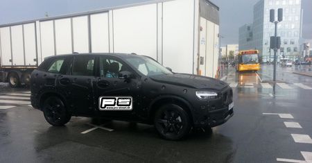 Nowe Volvo XC90 - szpiegowskie zdjęcia z Kopenhagi