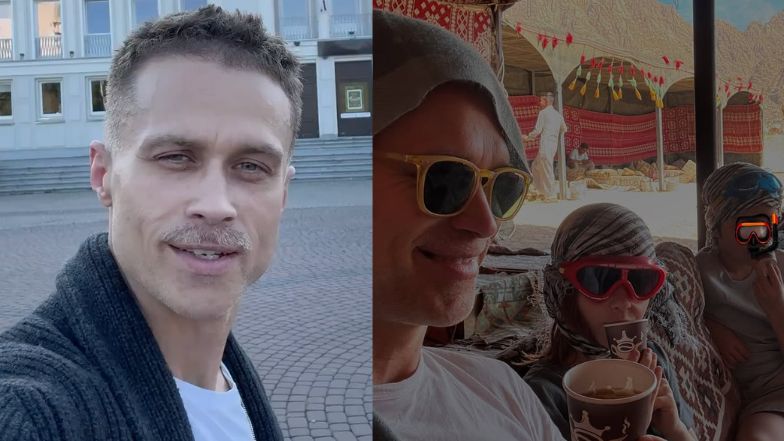 Maciej Zakościelny pochwalił się synami