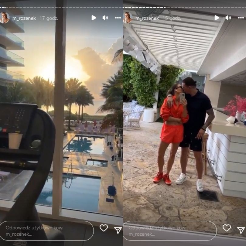 Małgorzata Rozenek i Radosław Majdan brylują na Grand Prix Miami