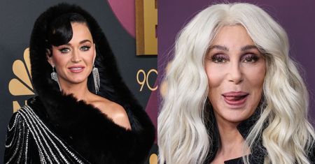 Katy Perry w futrzanym kapturze i Cher z platynową czupryną świętują 90. URODZINY Carol Burnett (ZDJĘCIA)