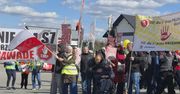 Głogoczów: Zakopianka zablokowana. Protest przeciw nowej S7