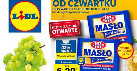 Lidl najnowsza gazetka od czwartku 25 sierpnia. Promocje w Lidlu 25.08-28.08