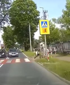 Dramat w Bojszowach. Dzieci odskoczyły w ostatniej chwili. Nagranie mrozi krew