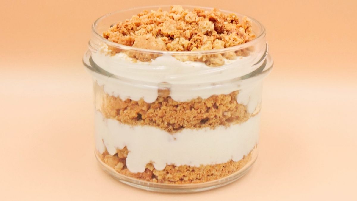 Deser jest gotowy do zjedzenia