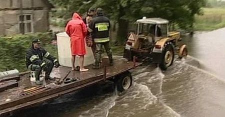 Zagrożone zbiory po powodzi