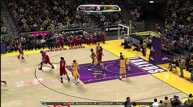 Rozgrywka: NBA 2K10