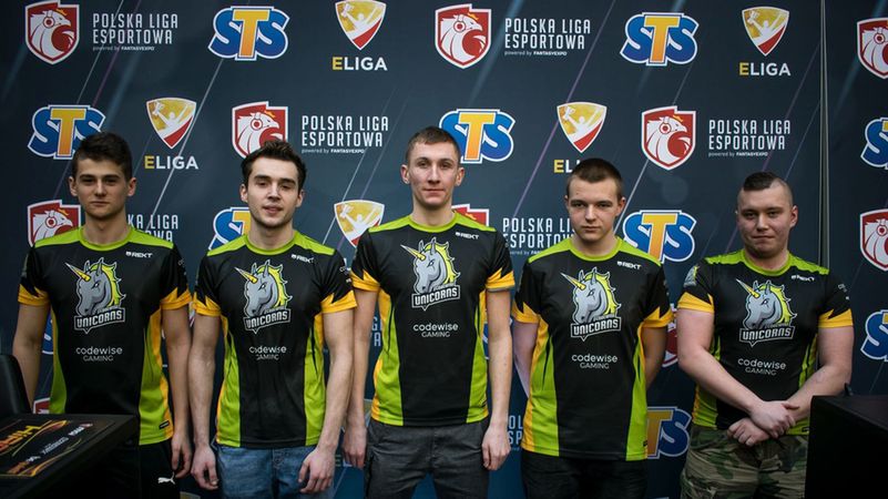 Codewise Unicorns, uczestnicy Polskiej Ligi Esportowej w rozgrywkach Counter Strike: Global Offensive