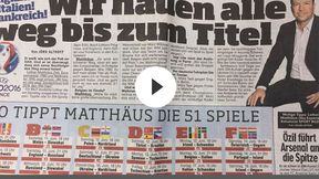 Matthaeus typuje wyniki Euro: Polska - Niemcy 1:1