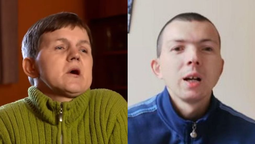 Pani Aniela i Jaruś Mergner w "Chłopakah do wziecia"