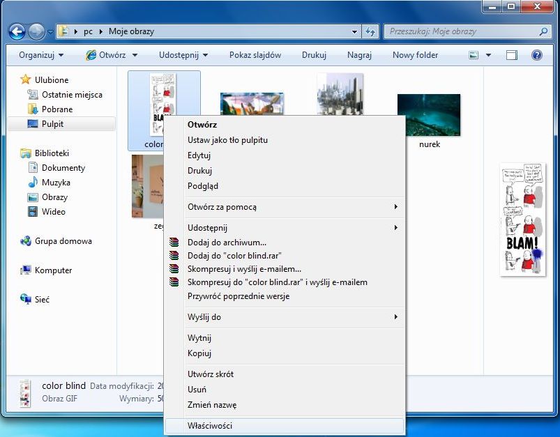 Przywracanie plików w Windows 7 2