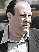 Gruby mafioso James Gandolfini